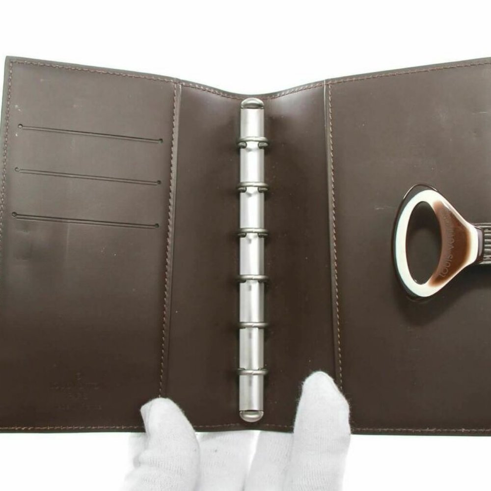 Authentic Louis Vuitton Agenda Fonctionnel PM Epi Z Mocha - Picture 7 of 10